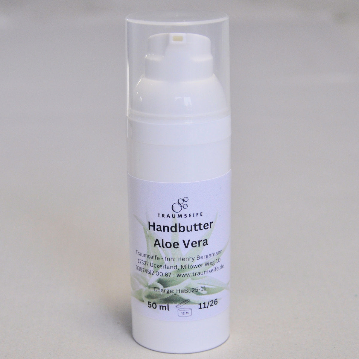 Handbutter Aloe Vera